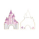 SET DE 8 INVITATIONS PRINCESSE