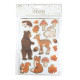 STICKERS WOODLAND X 35PCS