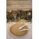 ASSIETTES FESTONNEES 23CM KRAFT ET OR X 8 gg