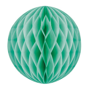 BOULE ALVÉOLÉE 12CM CELADON