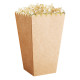 BOITES A POP-CORN KRAFT ET OR X 8