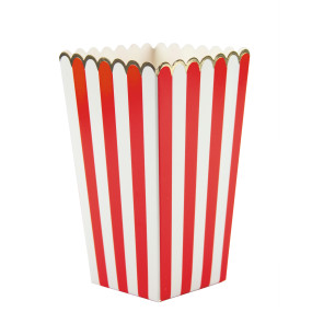 BOITES A POP-CORN ROUGE ET...