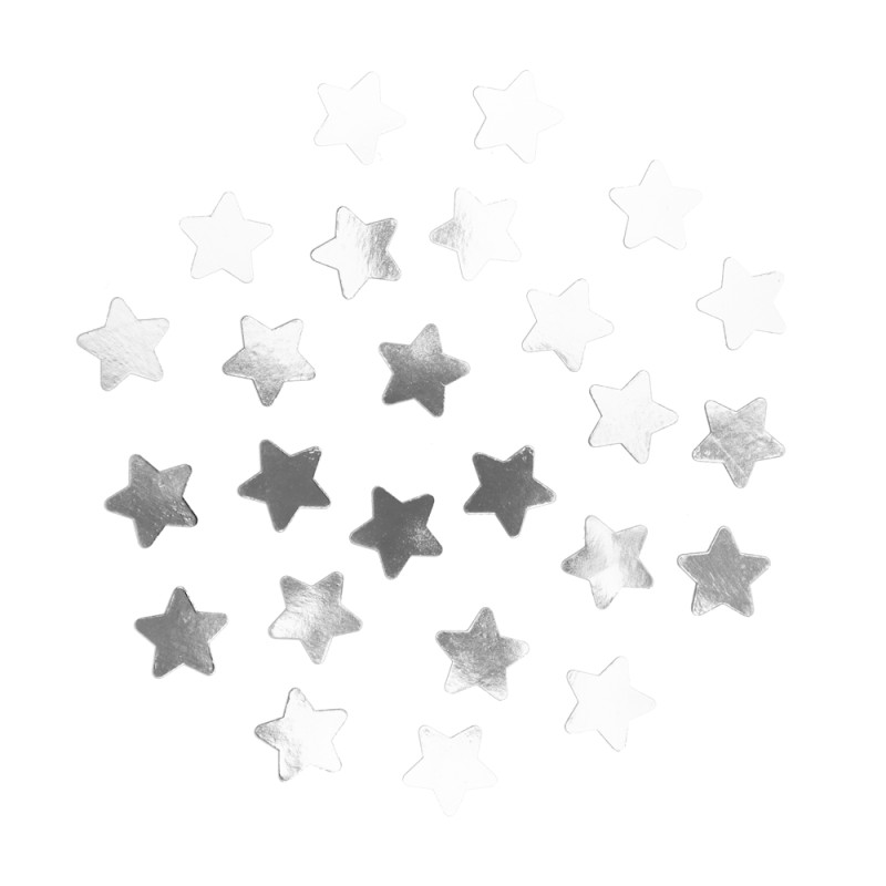 Confettis de table étoiles or (15gr) : Confettis d'anniversaire