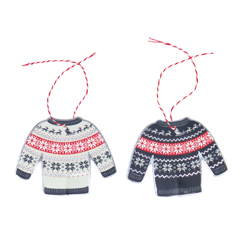 Etiquettes cadeaux pull moche de Noel – La picorette