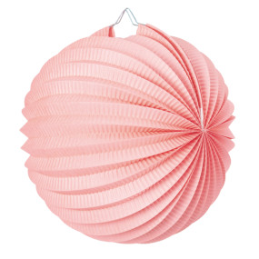 LAMPION ROND ROSE VINTAGE...