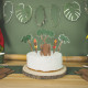 SET DE 6 DECORATIONS AVENTURIER POUR GATEAUX