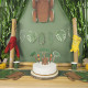 SET DE 6 DECORATIONS AVENTURIER POUR GATEAUX