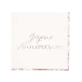 SERVIETTES 33X33CM JOYEUX...