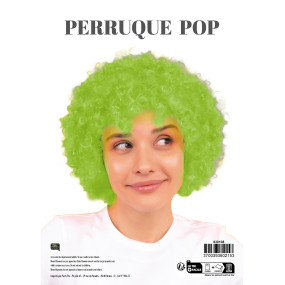 PERRUQUE POP VERTE