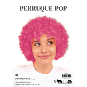 PERRUQUE POP ROSE