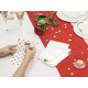 CONFETTIS DE TABLE COEURS BLANCS ET OR