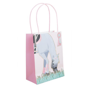 SACS PAPIER CHEVAL D'AMOUR X 4