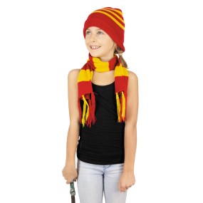 PARTY PRO - 865454 - BONNET ET ÉCHARPE RAYÉS DE HARRY POTTER EN TRICOT