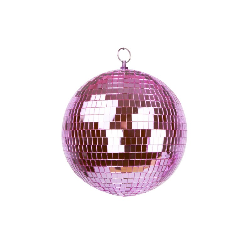 3330920P - boule disco pink 20 cm