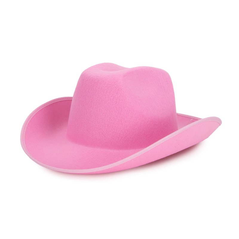 84302164 - chapeau cowboy rose en feutrine