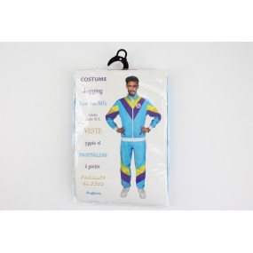 COSTUME JOGGING 80'S BLUE