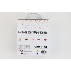 COFFRET COTILLONS 10 PERSONNES
