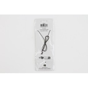 PENDENTIF HIPPIE ARGENTE 6.5CM