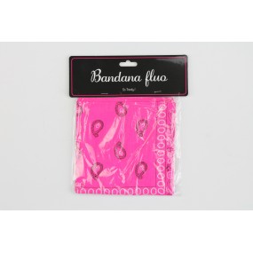 BANDANA NEON ROSE