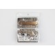 CACHES-OEIL PIRATE NOIRS PLASTIQUE X 6