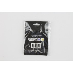 BOUCLES D'OREILLES NEON STAR X2 JAUNE