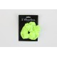 LOT DE 2 CHOUCHOUS JAUNE FLUO