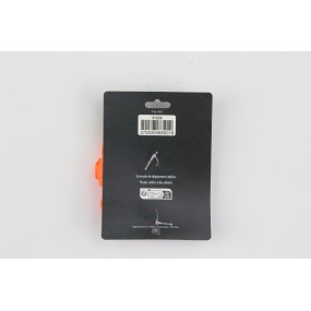 LOT DE 2 CHOUCHOUS ORANGE FLUO