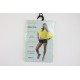 TEE-SHIRT FISHNET 80'S JAUNE FLUO