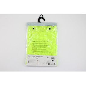TEE-SHIRT FISHNET 80'S JAUNE FLUO