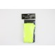 MANCHETTES/GUETRES TRICOT JAUNE FLUO X2