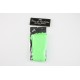 MANCHETTES/GUETRES TRICOT VERT FLUO X2