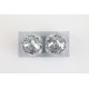BOULE DISCO SILVER 10CM x2