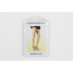 LEGGING RESILLE JAUNE FLUO