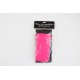 MANCHETTES/GUETRES TRICOT ROSE FLUO X2