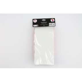 MANCHETTES/GUETRES TRICOT ROSE FLUO X2