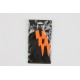 BOUCLES D'OREILLES NEON FLASH X2 ORANGE