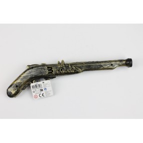 PISTOLET DE PIRATE DORE