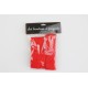 SET BANDEAU ET POIGNETS EPONGE ROUGE