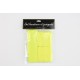 SET BANDEAU ET POIGNETS EPONGE NEON JAUNE