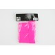 SET BANDEAU ET POIGNETS EPONGE NEON ROSE