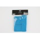 SET BANDEAU ET POIGNETS EPONGE NEON BLEU