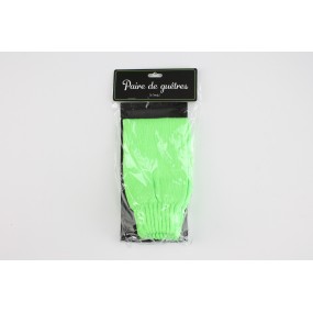 GUETRE X2 VERTES FLUO