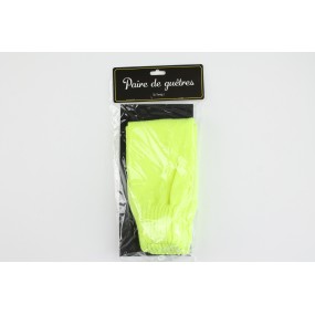 GUETRE X2 JAUNES FLUO
