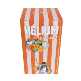 BOUTEILLE HELIUM 50 B.  compressée