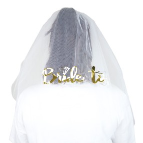 9124135 voile de mariée EVJF Bride to be