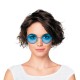 LUNETTES HIPPY BLEUES XL
