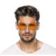LUNETTES HIPPY ORANGES XL