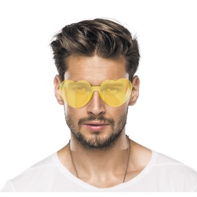 LUNETTES FESTIVAL COEUR JAUNE