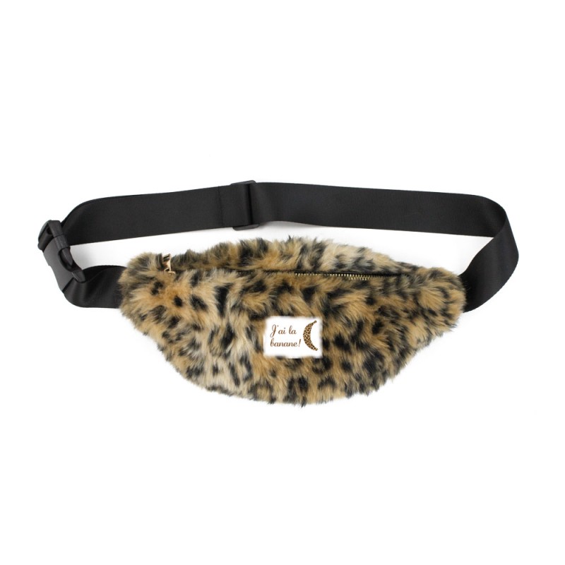 SAC BANANE MOUMOUTE LEOPARD