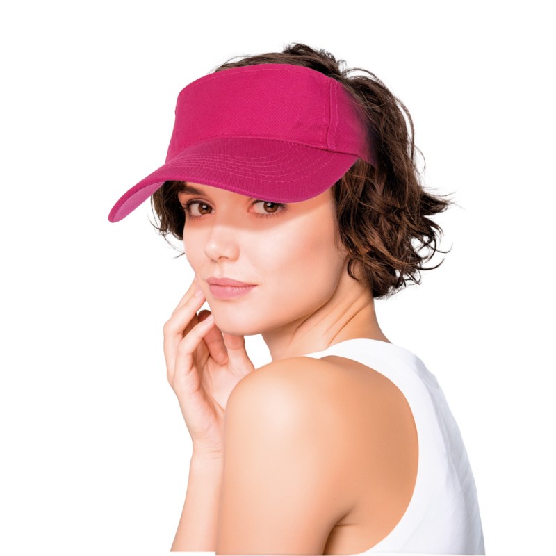 91269P visière fluo rose